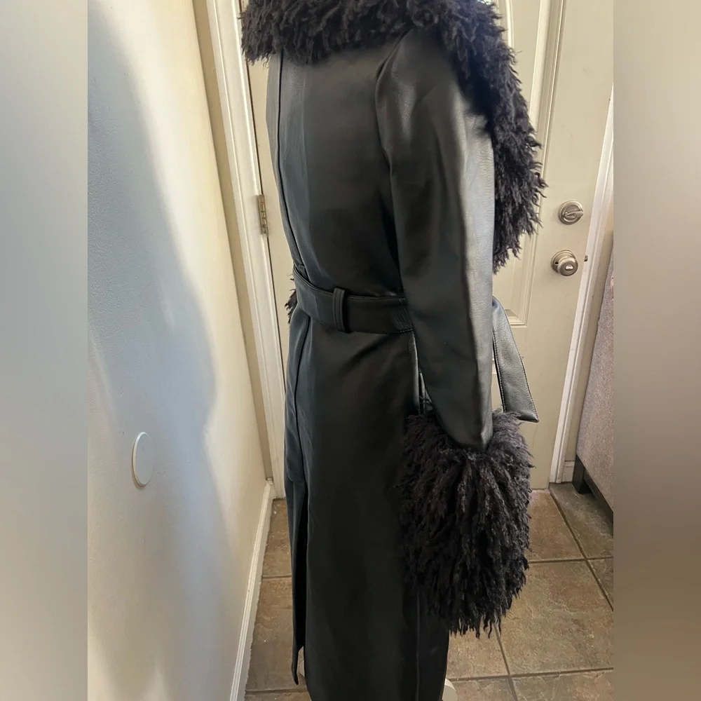 Killstar Midnight Sun Pennylane Style Black Coat Size Small Goth Whimsigoth Y2k - Picture 6 of 8